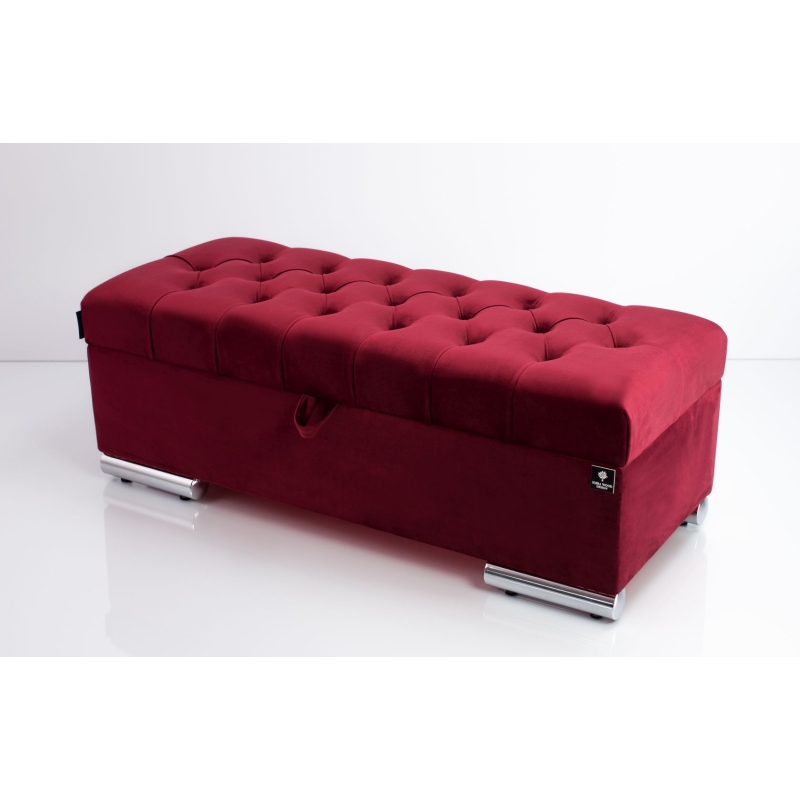 Tufted Storage Bench